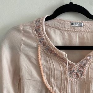 Embroidery detail shirt